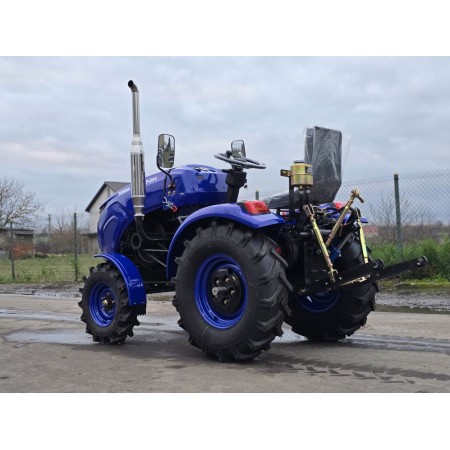 Мототрактор Terra Force 251XL, 24 к.с, триточковий, польський плуг, фреза  140 см, прижимна гідросистема