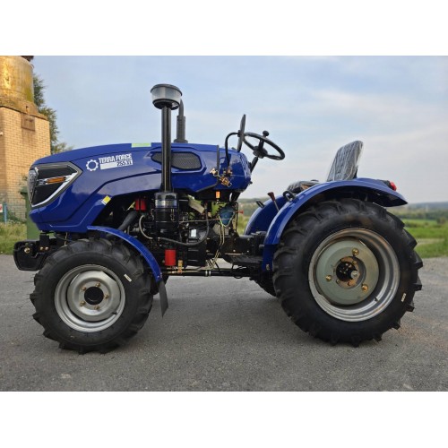 Трактор TERRA FORCE 255X 4x4 - повнопривідний із редукторними мостами, вага 1250 кг, колія 120 см, ГПК Трактор TERRA FORCE 255X 4x4 - повнопривідний із редукторними мостами, вага 1250 кг, колія 120 см, ГПК