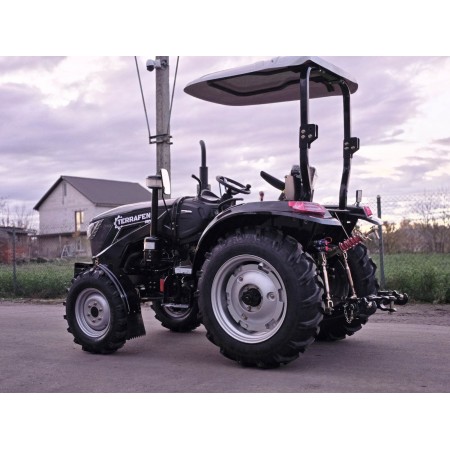 Трактор TERRA FENG 3524XR з реверсом, двигун КМ385, дводискове зчеплення, козирок, Євронавіска, серга