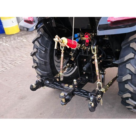 Трактор TERRA FENG 3524XR з реверсом, двигун КМ385, дводискове зчеплення, козирок, Євронавіска, серга