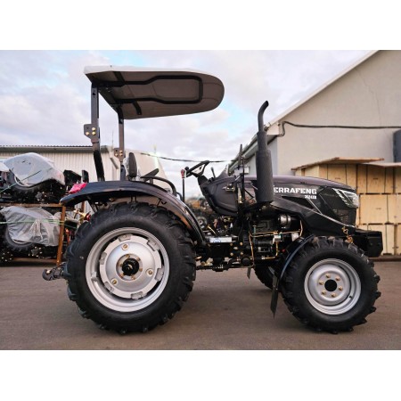 Трактор TERRA FENG 3524XR з реверсом, двигун КМ385, дводискове зчеплення, козирок, Євронавіска, серга