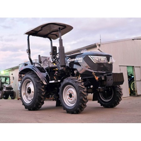 Трактор TERRA FENG 3524XR з реверсом, двигун КМ385, дводискове зчеплення, козирок, Євронавіска, серга