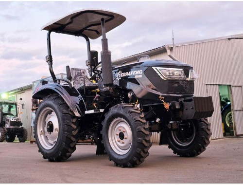 Трактор TERRA FENG 3524XR з реверсом, двигун КМ385, дводискове зчеплення, козирок, Євронавіска, серга