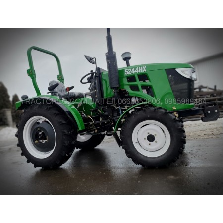 Трактор ТЕРРА ФОРС 5244HX або JOHN DEER у мініатюрі, потужність 25 к.с, трициліндровий, стильний дизайн, максимальна комплектація