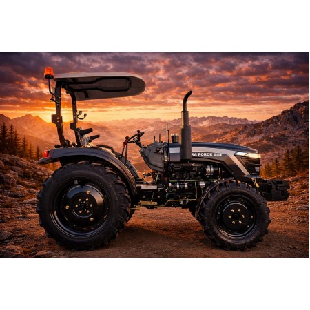 Трактор TERRA FORCE 554X, 50 к.с, 4х4, євронавіска, примусовою гідравлікою, козирок із LED освітленням