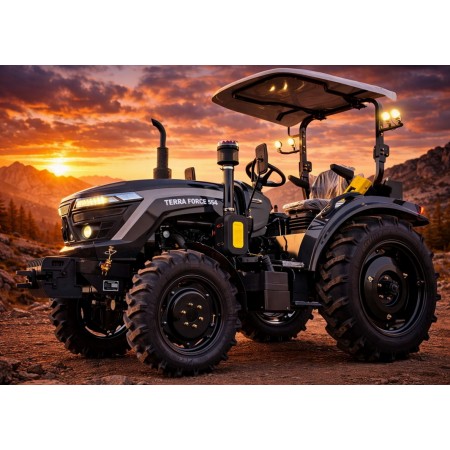 Трактор TERRA FORCE 554X, 50 к.с, 4х4, євронавіска, примусовою гідравлікою, козирок із LED освітленням