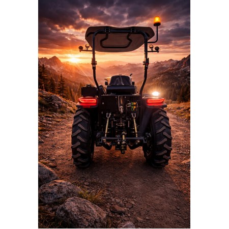 Трактор TERRA FORCE 554X, 50 к.с, 4х4, євронавіска, примусовою гідравлікою, козирок із LED освітленням