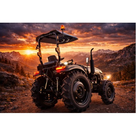 Трактор TERRA FORCE 554X, 50 к.с, 4х4, євронавіска, примусовою гідравлікою, козирок із LED освітленням