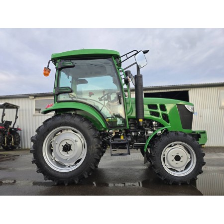 Трактор TERRA FORCE 554XLC з кабіною із кондиціонером та прижимною Євронавіскою на клешнях