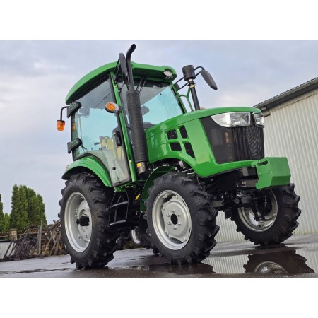 Трактор TERRA FORCE 554XLC з кабіною із кондиціонером та прижимною Євронавіскою на клешнях