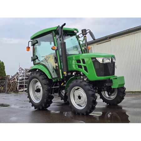 Трактор TERRA FORCE 554XLC з кабіною із кондиціонером та прижимною Євронавіскою на клешнях