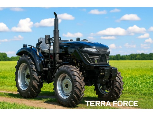 Трактор TERRA FORCE 555 HXR 50 к.с із реверсом, прижимна євронавіска, шини 28/20, вага 2050 кг, комресор