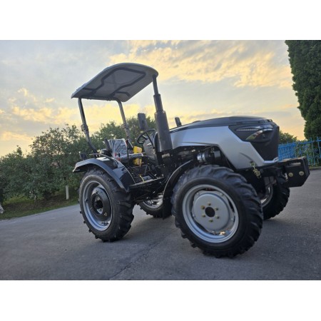 Трактор TERRA FENG 555X чорний, 50 к.с, повнопривідний, із дашком, компрессор, шини 28 Трактор TERRA FENG 555X чорний, 50 к.с, повнопривідний, із дашком, компрессор, шини 28