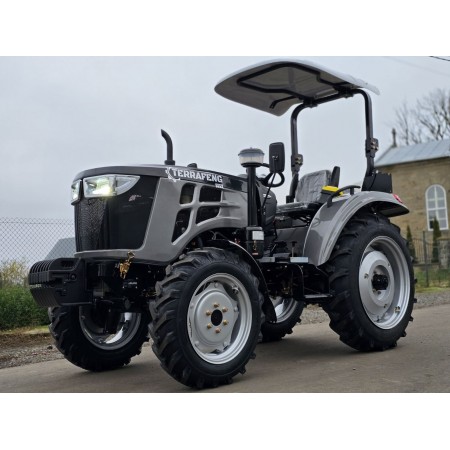 Трактор TERRAFENG 555X, 50 к.с, збільшена вага, 4х4, компресор, Євронавіска, дуга безпеки