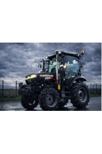 Трактор з кабіною TERRAFENG 604XL, широкопрофільні шини, кондицонер, люкс-кабіна, євронавіска