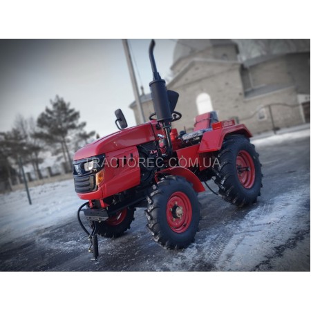 Мототрактор Булат 205 із фрезою, двокорпусним плугом, кращий вибір для власних потреб. Передня гідросистема