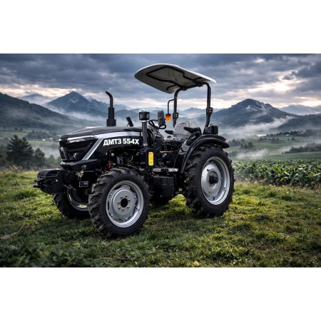 Трактор ДМТЗ 554Х 50 к.с із реверсом, євронавіскою, повний привід, вага 2050 кг, козирок