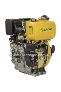 Двигун дизельний Sadko DE-300ME, 6 к.с, шліцевий вал, електрозапуск. БЕЗКОШТОВНА ДОСТАВКА!