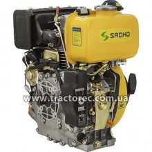 Двигун дизельний Sadko DE-300ME, 6 к.с, шліцевий вал, електрозапуск. БЕЗКОШТОВНА ДОСТАВКА!
