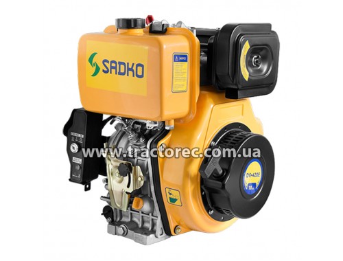 Двигун дизельний Sadko DE-420MЕ, 10 к.с., дизель, електрозапуск