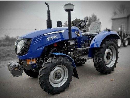 Трактор Гарден Стар GS 244HSL, 25 к.с із гідропідсилювачем керма, редукторні мости, повний привід 4х4, регулювання колії та блокування задніх коліс Трактор Гарден Стар GS 244HSL, 25 к.с із гідропідсилювачем керма, редукторні мости, повний привід 4х4, регулювання колії та блокування задніх коліс