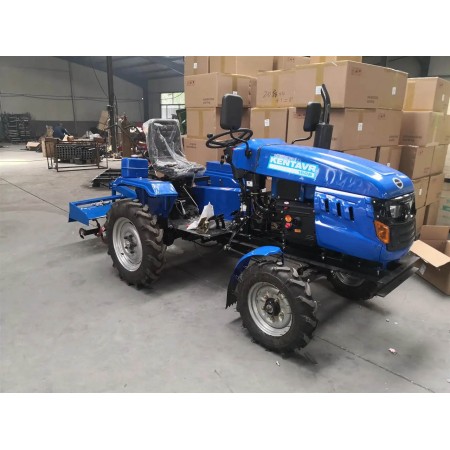 Мототрактор Кентавр 160В із двокорпусним плугом, фреза, передня гідросистема