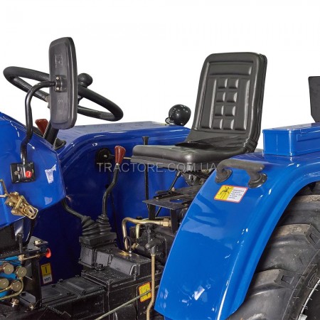 Трактор КЕНТАВР 244SX, 24 к.с, широкі шини, повний привід, гідровиходи, блокування коліс, гідропідсилювач