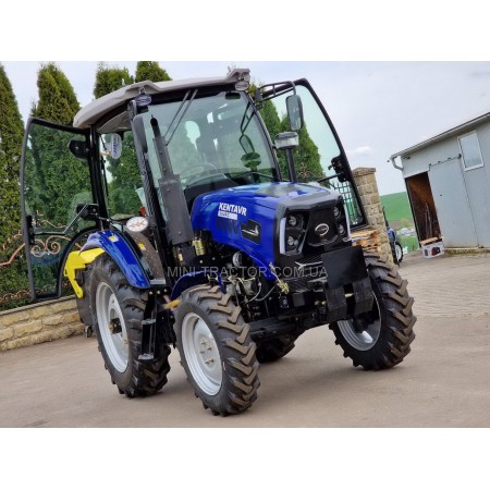 Трактор з кабіною КЕНТАВР 504FC, РЕВЕРС, 50 к.с, КПП 8+8, дводискове зчеплення, вага 2300 кг