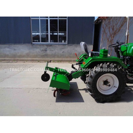 Мототрактор ЗУБР Т-25 GREEN, 23 к.с, із двокорпусним плугом нового типу та грунтофреза 140 см. Знижка! Подарунок! Безкоштовна доставка!