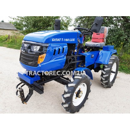 Мототрактор Булат Т-160 LUX з плугом та фрезою, у максимальній комплектації. СУПЕР ЦІНА! Новинка!