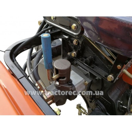 Мототрактор Файтер Т-15, 15 к.с, плаваюча трьохрежимна гідравліка, + ФРЕЗА і ПЛУГ, БЕЗКОШТОВНА ДОСТАВКА!