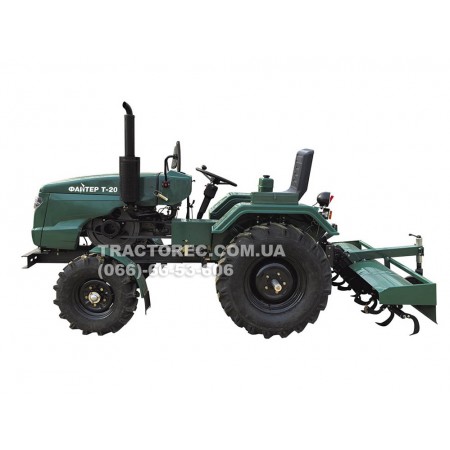 Мототрактор Файтер Т-20 PRO, 20 к.с, 2х секційна гідравілічна система, грунтофрезою 140 см, ЗІП, набір ключів та безкоштовна доставка по Україні! Нова модернізована модель!