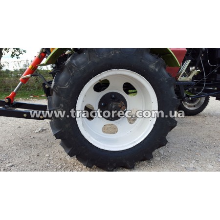 Мототрактор Zubr GN151 (jr-q15e), 16 к.с. + тракторна гідравлічна фреза 120 см і плуг НОВИНКА!