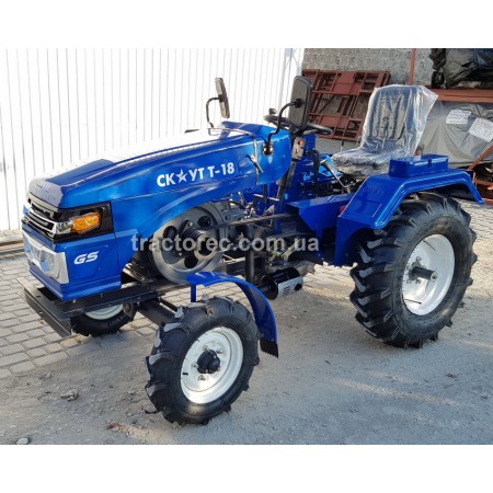 Мототрактор Гарден Скаут T-18, 18 л.с., + ФРЕЗА 1.4 м + Двокорпусний плуг! Широка резина. БЕЗКОШТОВНА ДОСТАВКА ПО УКРАЇНІ!