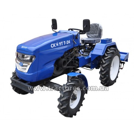 Мототрактор Garden Scout T-24DIF-VT (Гарден Скаут) + ФРЕЗА 1.4м + ПЛУГ + БЕЗКОШТОВНА ДОСТАВКА! НОВИНКА 2016