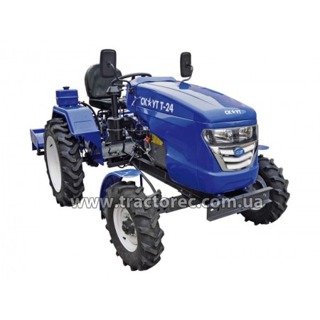 Мототрактор Garden Scout T-24DIF-VT (Гарден Скаут) + ФРЕЗА 1.4м + ПЛУГ + БЕЗКОШТОВНА ДОСТАВКА! НОВИНКА 2016