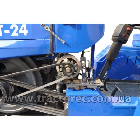 Мототрактор Garden Scout T-24DIF-VT (Гарден Скаут) + ФРЕЗА 1.4м + ПЛУГ + БЕЗКОШТОВНА ДОСТАВКА! НОВИНКА 2016