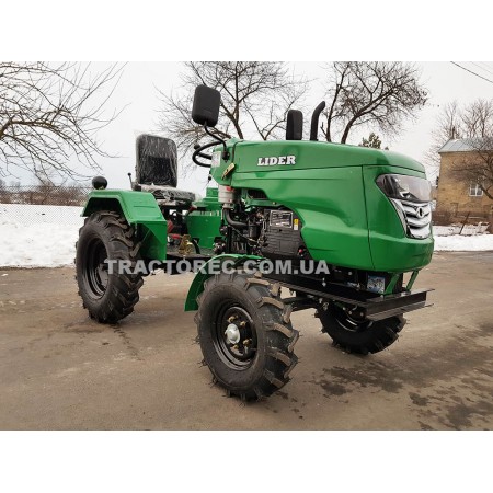 Мототрактор Лідер Т-18 PLUS із фрезою 140 см та плугом! ЗІП, набір ключів, мастила, інструктаж та доставка безкоштовно!
