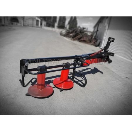 Косарка роторна КР-09М2 на трьохточкову навіску на мототрактор, мотоблок, мінітрактор. Коса, сінокосарка