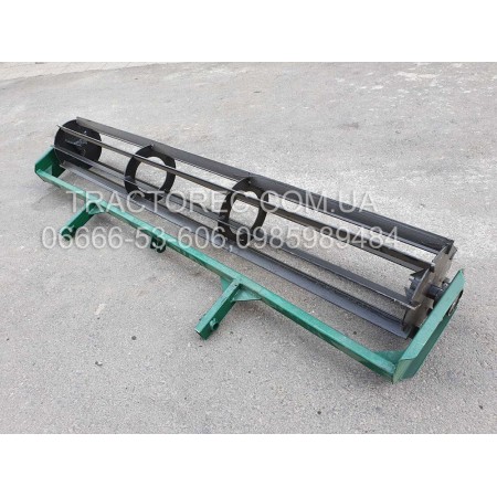 Каток, барабан, грудобій 140 см для культиватора, плуга, грунтофрези, мотоблока, мототрактора. На підшипниках! Із кріпленнями