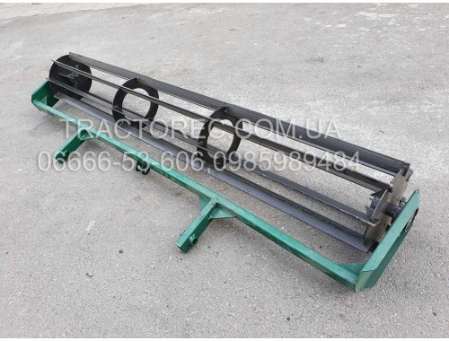 Каток, барабан, грудобій 140 см для культиватора, плуга, грунтофрези, мотоблока, мототрактора. На підшипниках! Із кріпленнями