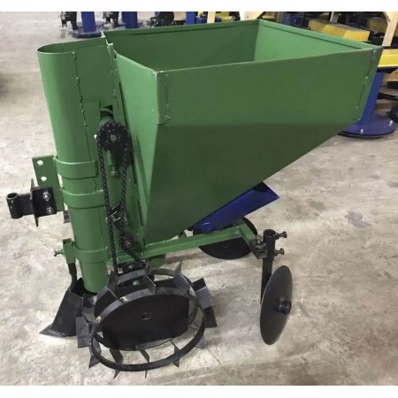 Картоплесаджалка 45 л з баком для мінеральних добрив, великий бункер, якісна збірка