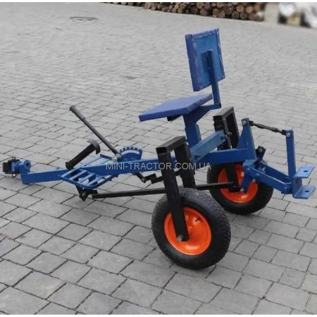 Адаптер універсальний Зубр-100 для мотоблоків 4-15 к.с, ножний та ручний навісний механізм