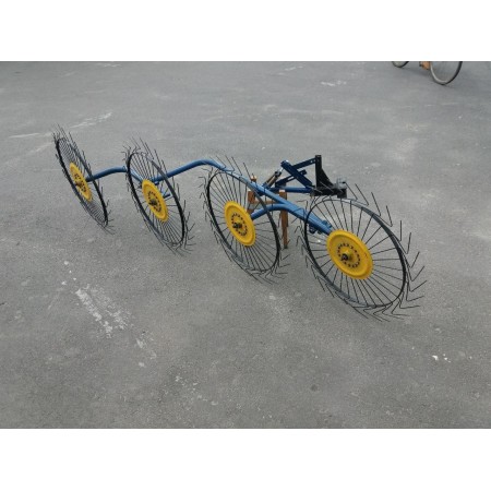 Граблі ворошилки сонечко для мотоблока мототрактора, захват 2.6м/круга