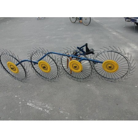 Граблі ворошилки сонечко для мотоблока мототрактора, захват 2.6м/круга