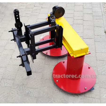 Коса роторна КР-110М із кріпленням для мототрактора будь-якої модифікації! Ковані ножі! Високі стакани! НОВИНКА