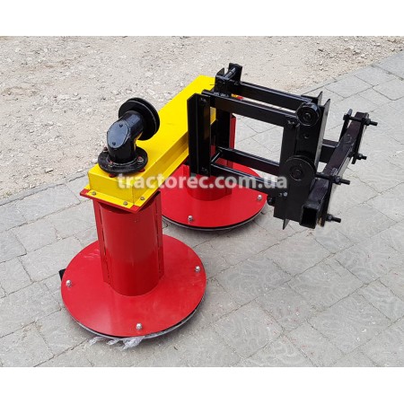 Коса роторна КР-110М із кріпленням для мототрактора будь-якої модифікації! Ковані ножі! Високі стакани! НОВИНКА
