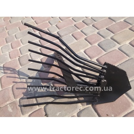 Картоплекопалка (копач, виорювач) для мотоблока ВЕЛИКА УСИЛЕНА