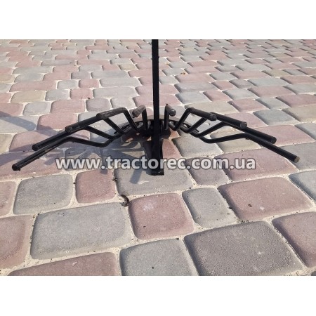 Картоплекопалка (копач, виорювач) для мотоблока ВЕЛИКА УСИЛЕНА
