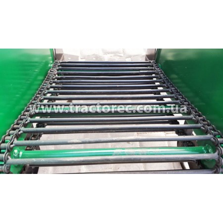 Картоплекопалка транспортена для мототрактора чи мотоблока із приводом від шківа зчеплення, лівостороння